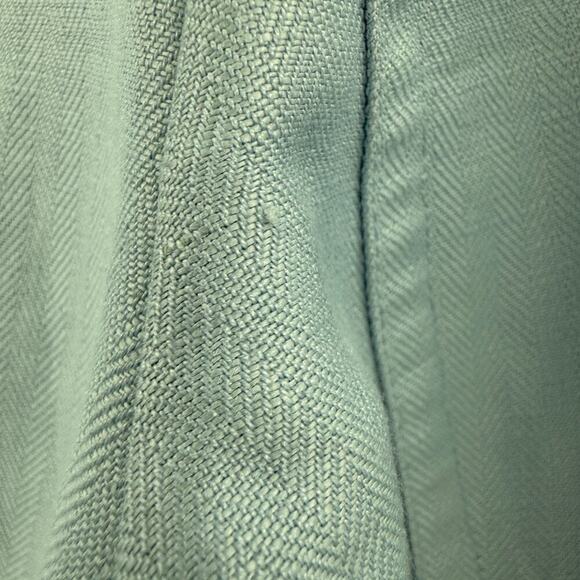 Emma James Women's Blue Button Up Linen Long Sleeve Blazer Jacket Size 6 - Picture 5 of 10